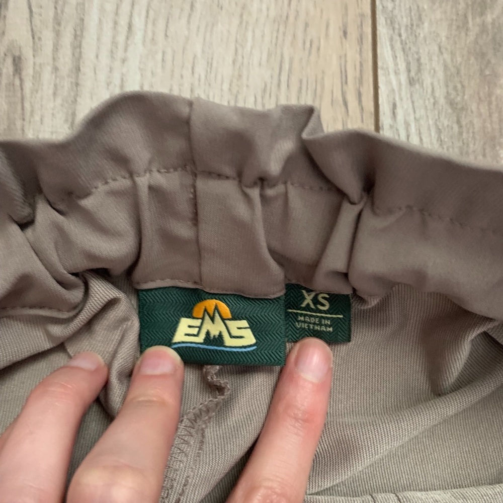 Khaki Paperbag waist trail trouser - Picture 4 of 7